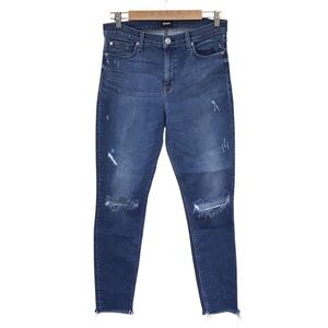 Hudson Barbara High Waist Super Skinny Jeans 30